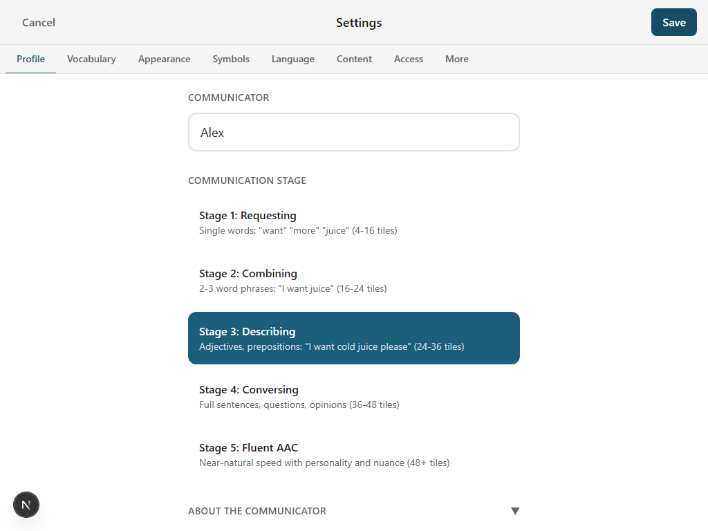 Appearance settings showing Playful, Modern, Classic, and High Visibility design styles with display mode toggle
